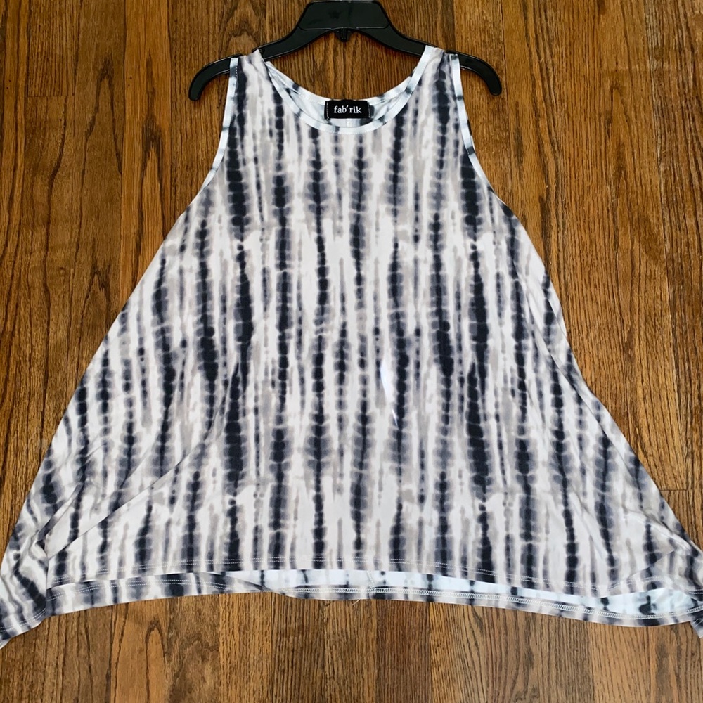 fab’rik tye-dye sleeveless top